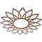 Ekena Millwork Daisy Wood Fretwork Pierced Ceiling Medallion, Walnut, 22"OD x 7 5/8"ID x 3/8"T CMWP22X22X0375DAWA - alternate 5